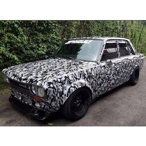 PROTWRAPS small camo vinyl car wrap styling car covers with bubble free size 1.52x10m/20m/30m available