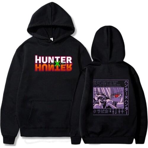 Hunter X Hunter Eyes Hoodies Sweatshirt Pullover Fashion Designer Streetwear Men Hip Hop Hoodie Clothes Tops