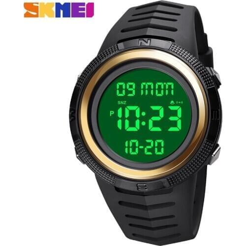 Men Sports Watches Fashion Chronos Countdown Mens Waterproof LED Digital Watch Man Military Clock Relogio Masculino SKMEI 2020