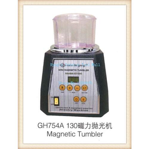 130mm Mini Magnetic Tumbler KT-130 Jewelry Polisher Finisher Finishing Polishing