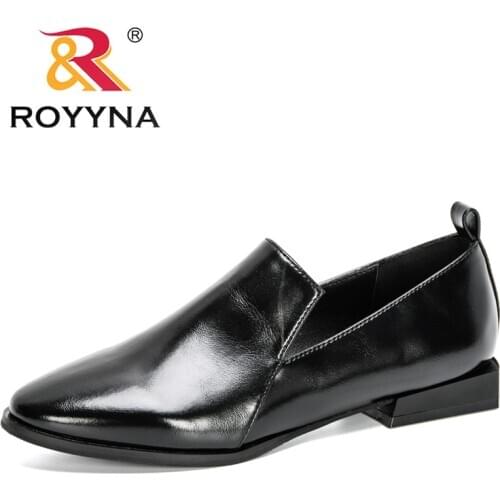 ROYYNA 2020 New Designers Microfiber Cinderella Pumps Lower Heels Woman Wedding Shoes Office Footwear Feminimo Zapatos Muje