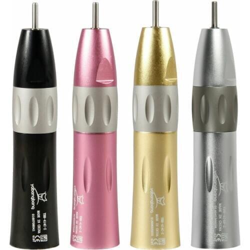Dental Internal Water Spray 1:1 Ratio Slow Low Speed Straight Handpiece Nosecone fit NSK E-I7P 4 Colors