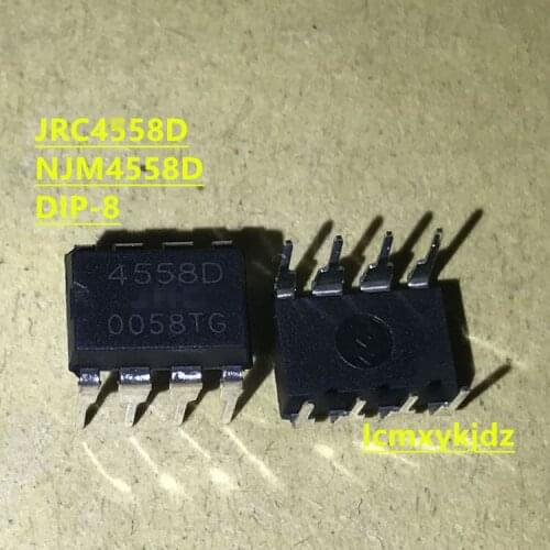 20Pcs/Lot , NJM4558D JRC4558D NJM4558M JRC4558 SOP-8/DIP-8 ,New Oiginal Product New original free shipping fast delivery