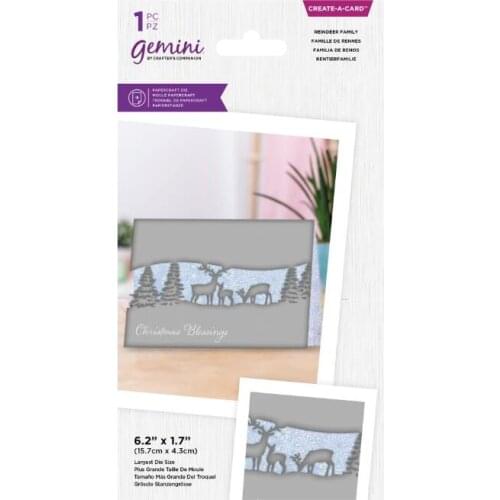 2021 AliliArts Metal Cutting Dies Reindeer Family diy Scrapbooking Photo Album Decorative Embossing PaperCard Crafts Die