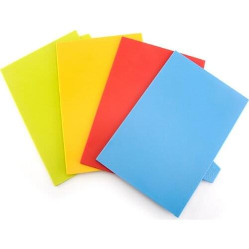 4 Pieces/set Household Kitchen Cutting Board Multifunctional Non-slip High Quality PP Vegetable Cutting Board