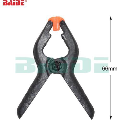 Black Plastic A-line Clamp 2 inch 66mm Spring Clamp Fastening Clip for Phone Tablet LCD Digitizer Screen Repair Tool 1000pcs/lot