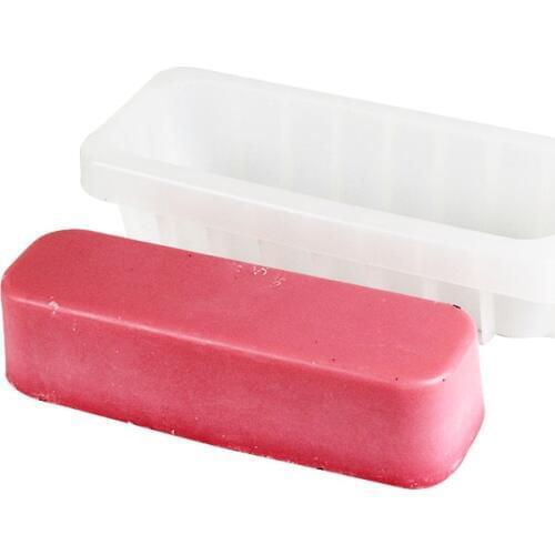 DIY Silicone Soap Molds Rectangle Handmade Soap Making Tools