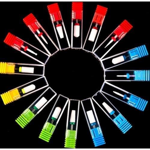 Ceramic Milling Cutter for Manicure Ceramic Nail Drill Bit for Manicure Machine Nozzle for Manicure Milling Cutters for Nail Art