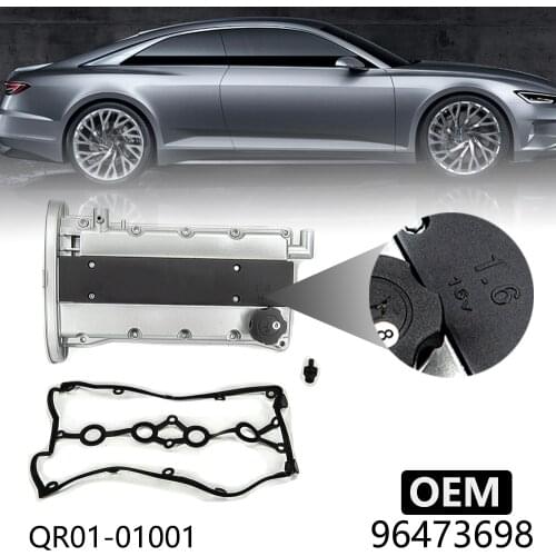 96473698 Aluminium Alloy Engine Cylinder Head Valve Cover for Daewoo Buick Excelle 1.6 Chevrolet Lacetti/Lova/Aveo/Sonic/Kalos