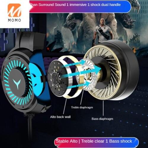 Headphone Head-Mounted Headset E-Sports Games Desktop and Laptop Wired Universal Wireless Bluetooth 7.1 Channel Single Hole