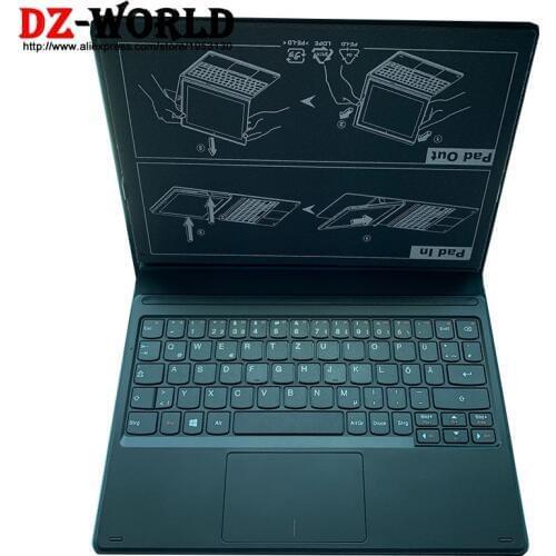 New Original German Extended Case Folio Keyboard for Lenovo Miix 3-1030 Tablet 80HV 5N20G60264