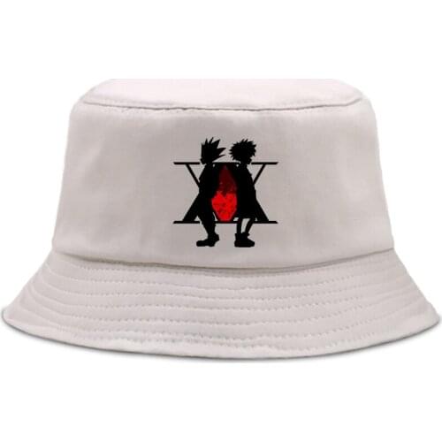 Hot Hunter X Hunter bucket hat Killua Zoldyck Baka Classic Comic panama cap Classic Anime Japan Cotton panama fisherman cap