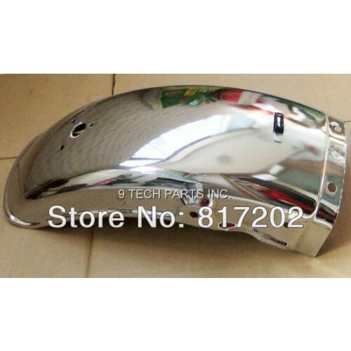 High Quality GN250 GN 250 GN125 Rear Chrome Fender / Mudguard NEW FREE SHIPPING