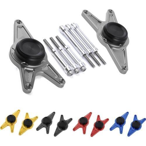 Motorcycle Left & Right Engine Crash Pads Frame Sliders Stator Protector For Honda CBR250R CBR 250R 2011 2012 2013 2014 2015