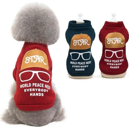 Winter Warm Soft Pet Cat Dog Clothes Dog Coats Waterproof Jacket Puppy Cat Coat For Small Dogs Pets Fashion Pet Cat Dog Clothing