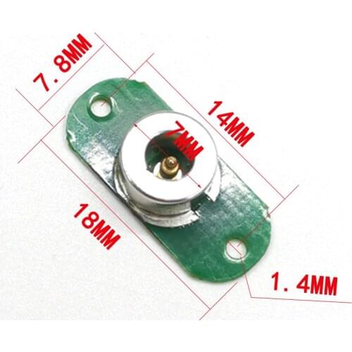 10pcs Magnetic Cable female jack Wire bonding type Magnet Connector for Micro USB / Type-C / 8 Pin Adapter plug with pcb board