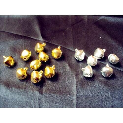 240Pcs 14*12*10mm Copper Golden Jingle Small Bells Fit Festival & Wedding Party Decoration Jewelry Pendants
