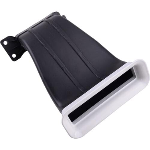 Car White Front Turbo Air Intake Mouth Snorkel Tuyere Red Lip Fit For Ford Focus MK3.5 Hatchback Sedan 2015 2016 2017 2018