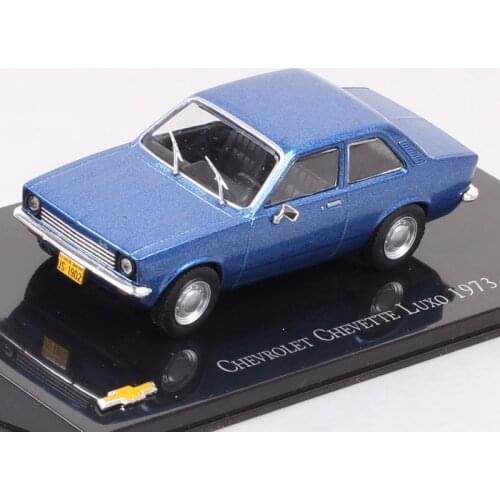 Kids Classic 1 43 Old Chevrolet Chevette Luxo Limousine 1973 Chevy Diecast Vehicles Car Model Toy Auto With Acrylic Box Replicas