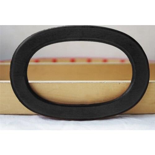 DIY Material 2 Pieces Of Wood Bag Handle Wooden Obag Purse Frame Hanger Bag Parts Handles 17*11.5cm DIY Handbag Accessories