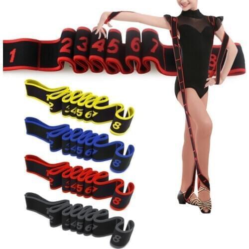 Gymnastics Adult Latin Training Bands Pilates Yoga Stretch Fitness Elastic Band