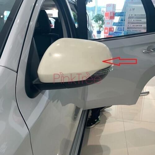 For Mitsubishi Pajero Sport 2020 Chrome Car Rearview Mirror Cover Trim Sticker Frame Exterior Accessories