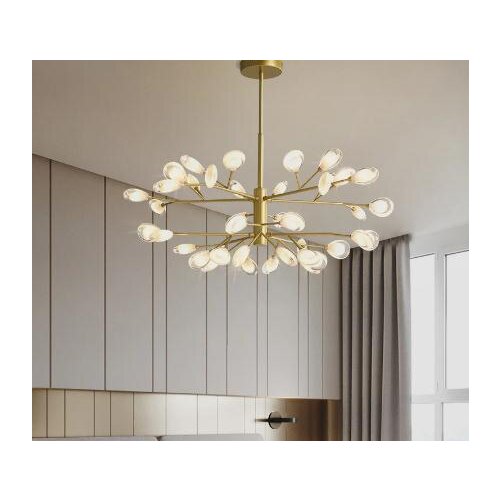 Nordic creative firefly chandelier simple modern personality living room bedroom dining room lamp