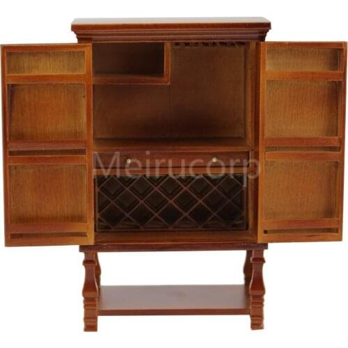1/12 scale dollhouse miniature furniture Boutique Handmade wooden wine cooler