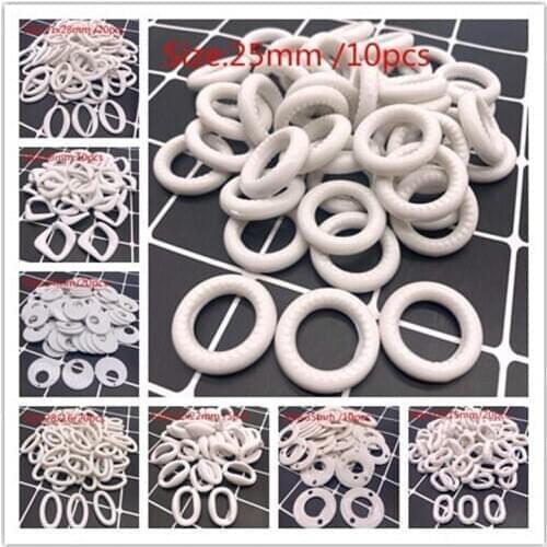 New Multiple White Acrylic Chain Links DIY Charm Accessories for Jewelry Makin