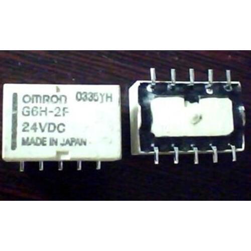 Wholesale 10pcs/lot relay G6H-2F-24VDC