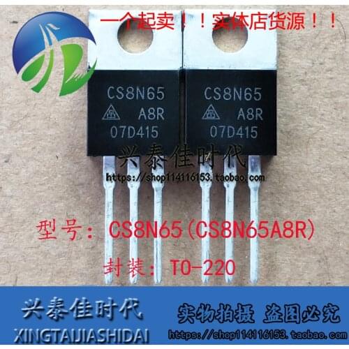Original new 5pcs/ CS8N65 CS8N65A8R 8A/650V TO-220