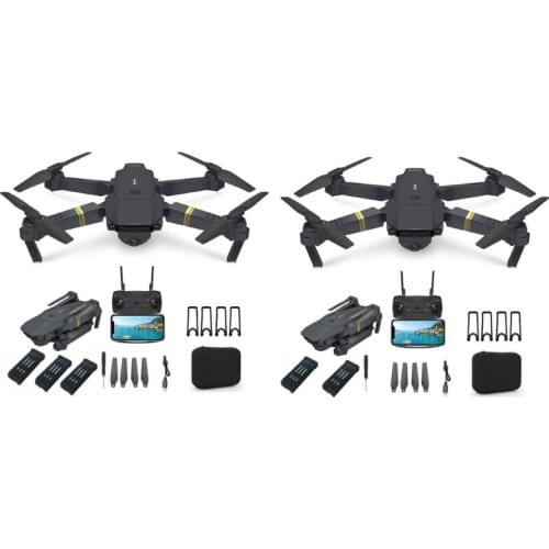 Foldable E58 4K Drone High Definition Camera for Adult Remote Control Quadcopter Wifi Real-time Video One-key Takeoff