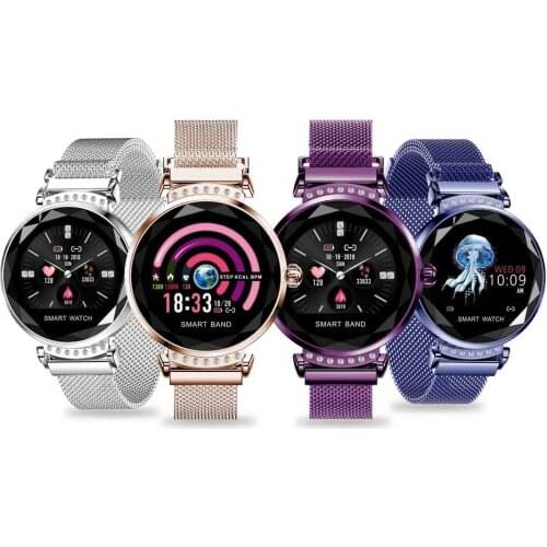 H2 Smart Watch Women Waterproof Fitness Tracker Smart Bracelet Heart Rate Monitoring Sport Bluetooth Lady Watch For Android IOS