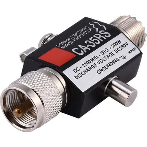 CA 35RS Connector Low Loss High Safety Full Protection Surge Protector Antenna Arrester Outdoor Coaxial UHF Two Way Radio