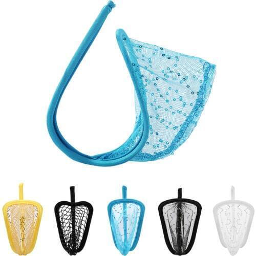ChicTry Sexy Male Mens Mini Lingerie Thongs Panties See Through Sheer Mesh Male Bulge Pouch C-String G-string Briefs Underwear