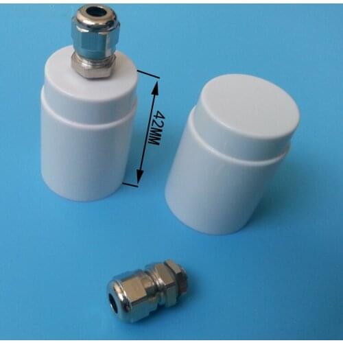 T8 Waterproof Joint Lamp Holder LED Fluorescent Tube Waterproof Plug Shell Lamp Base 100pcs