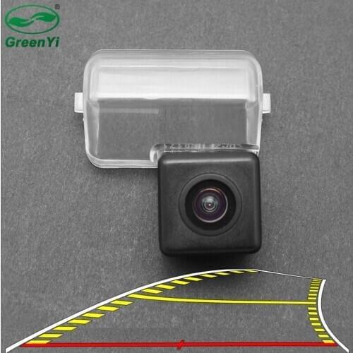 Vehicle Dynamic Trajectory Parking Line Car Rear View Reverse Backup Camera For Mazda CX7 CX-7 Mazda 6 Mazda6 2008-2012