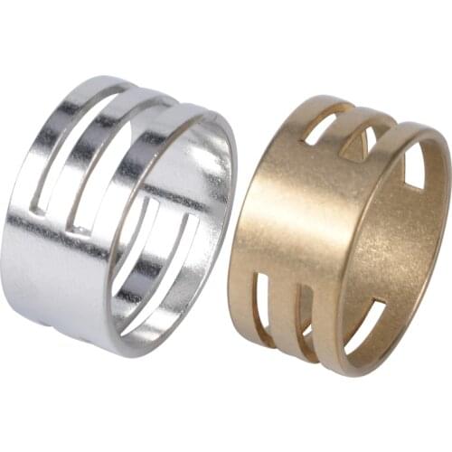 1Pcs Stainless Steel Copper Split Jump Ring Opening Closing Finger Rings Tools For Jewelry Making Supplies