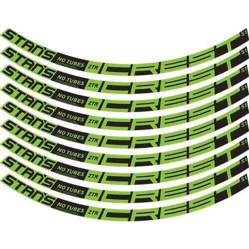 2020 Notubes crest S1 Mountain Bike Wheel Sticker for MTB Rim Decal Bicycle Accessories