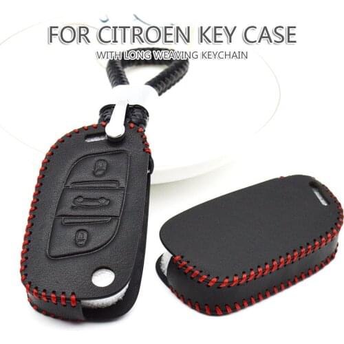 Car Styling Dedicated Key Ring Pendant Gift Car Accessories for Citroen C6 C4 C3 C2 C1 X7 C5 C8 C4l Ds3 Ds5 Berlingo Key Case