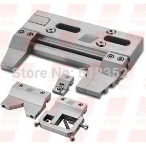 EPT-708 Precision Vises Triaxial Adjustable Assembling Fixture, SUS420J2 Stainless Steel Vice Jig Tools for EDM Wire Cut Machine