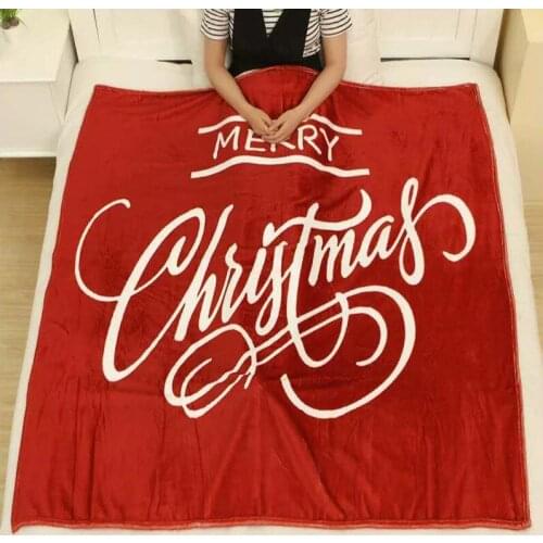3D Print Merry Christmas Gift Cartoon Flannel Blanket for Beds Throw Blanket Kids Adults Custom Decorations Luxury New Cute