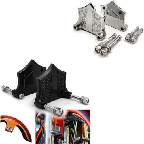 Mudguard Bracket Front Fender Spacer Riser For 2014-2019 Harley Davidson Aftermarket Free Shipping Motorcycle Parts CNC 0.89"