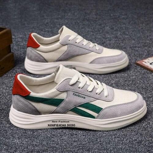 Fashion Sneakers Men Classic Lace-up Spring Autumn Vulcanized Flats Man Casual Shoe Breathable Confort 39-44 Size Running Shoes