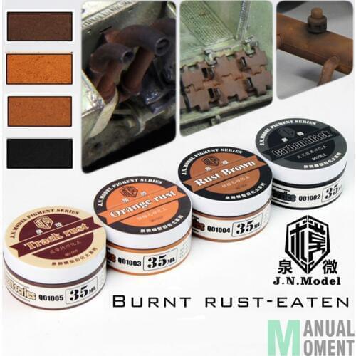 Model Modelling Pigment Burnt Rust-eaten Set Do Old Powder Effect of Battle Damage Natural Soil Model Do Old Special Accessories