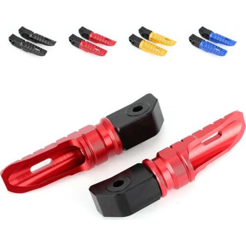 Motorcycle Rear Foot Pegs Simple To Install Motorcycle Foot Peg Footrest for Motorcycle for Front Pedal Replacement