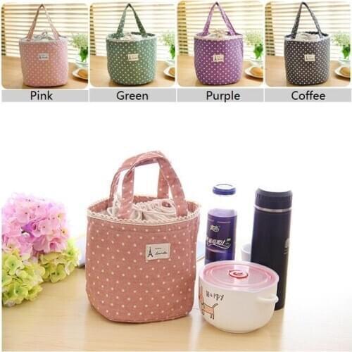 2020 Cotton Portable Picnic Basket 4 Color Large Capacity Lunch Bag Food Drink Waterproof Insulation Accessories Tools Bag