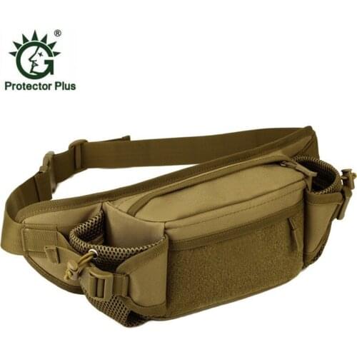 Protector Plus 2020 New Men Waist Bags Waterproof Nylon Pack Multi-function Waist Pack Bags Free Shipping D002