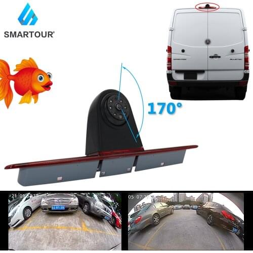 Smartour 7" TFT LED Monitor + Brake light Reversing Backup Rear View Camera For Mercedes-Benz Sprinter for Volkswagen Crafter