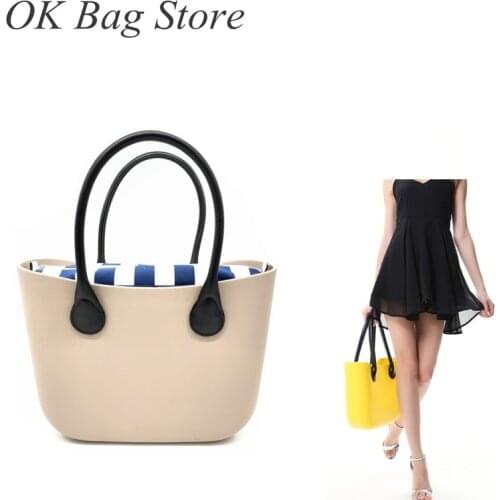 Obag Style Classic Size Waterproof EVA Body Women Handbag Rubber Silicon Bag Messenger Bags Ladies Hand Bags Tote 2021